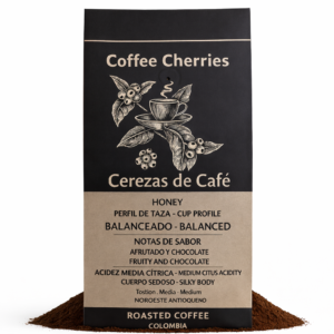 Cereza de Café – Proceso Honey – Molido